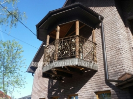 Балкон кованый